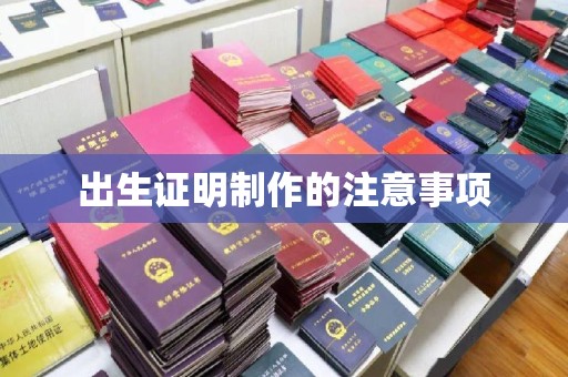 图们出生证明制作的注意事项